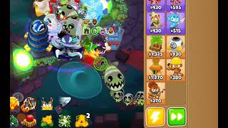 BTD6 mobile Ancient Portal  necromancer DETRIMENTAL bug [upl. by Yekim]