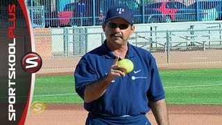 How to Field Groundballs in Softball with Mike Candrea [upl. by Arracat]