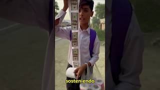 Hombres descubren dinero escondido en un paquete de pañuelos shorts viral [upl. by Polivy504]