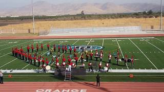 2016 Orosi Cardinal Band amp Guard quotMan of Steelquot [upl. by Ydnam]