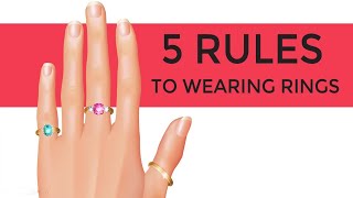 5 Rules To Wearing Rings And Attracting Luck And Love [upl. by Aerehs]