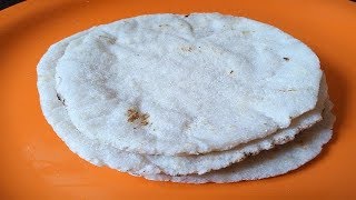 चावल के आटे की रोटी बनाने का सबसे आसान तरीका  rice roti recipe  chapati recipe [upl. by Bred181]