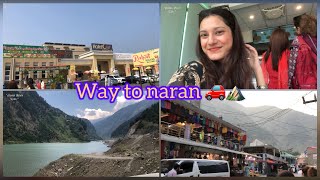 Reached naran ⛰️🚗 next khn ja rhe  🤔  AROONA IMRAN VLOG [upl. by Maffei]