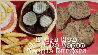 How to Make a Vegan Veggie Burger That Doesnt Fall Apart on a Grill  Avantgarde Vegan Recipe [upl. by Nosloc]