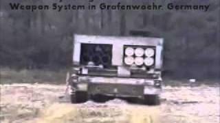 MLRS LIVE FIRE TRAINING  GRAFENWOEHR GERMANY OCT 1990 [upl. by Erdei]