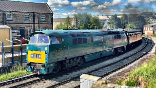 Keighley amp Worth Valley Railway DIESEL GALA 220624 [upl. by Gainer686]