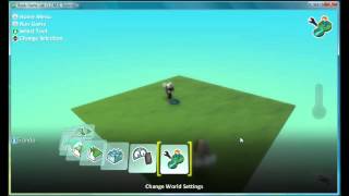 Creating a Game with Starting Instructions in Kodu [upl. by Xilef]