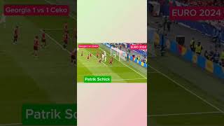 Goal Patrik Schick selamatkan ceko dari kekalahan EURO 2024 [upl. by Odnala]