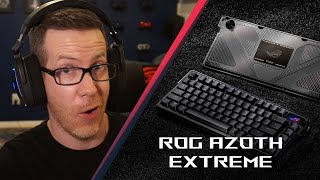 The ultimate ROG gaming keyboard has arrived ROG Azoth Extreme showcase [upl. by Mlohsihc]