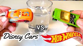 5X 🤯💦 HOT WHEEL COLOR SHIFTERS vs DISNEY CARS COLOR CHANGERS In Hot Water competition [upl. by Nivi]