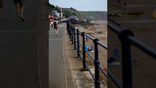 Filey Beach Filey England 🏴󠁧󠁢󠁥󠁮󠁧󠁿 🇬🇧 fileybeach scarsborough northyorkshire beachtourism [upl. by Diarmid]