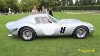 The Ferrari 250 GTO 4153GT Silver start up and drive scene [upl. by Hervey]