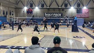 Long Beach VS Pepperdine Men’s Volleyball Exhibition Match [upl. by Rozina]