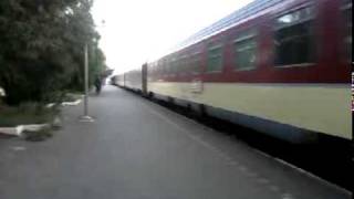 إنطلاق القطار من محطة وجدةdepart du train vers Marrakechgare Oujda [upl. by Chaing]