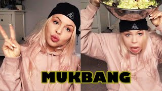 ASMR MUKBANG  Extreme moutheating sounds amp slurping a soda [upl. by Gualterio]