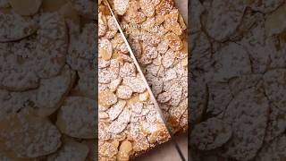 Almond Croissant CookieBarsVegan almond cookie bars inspired by the classic almond croissant [upl. by Norahc962]