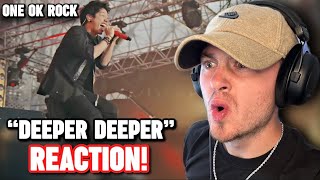 First Time REACTING to ONE OK ROCK  Deeper Deeper quotMighty Long Fall at Yokohama Stadiumquot LIVE [upl. by Imit]