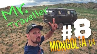 Mr Traveller 8 Mongolia cz 14  Kolej transsyberyjska UAZ stepy Ułan Bator [upl. by Rexferd]