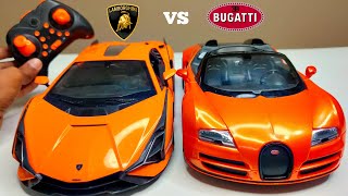 RC Super Sports Bugatti Veyron Vitesse Car Unboxing amp Testing  Chatpat toy tv [upl. by Nodnarg940]