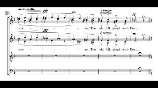 Death on the hills E Elgar Score Animation [upl. by Peggie57]