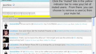 TwitterGadget User Mute Controls no audio [upl. by Faxen]