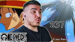 FRANKY IS PISSED ROBIN SET US UP ONE PIECE EPISODE 237 REACTION [upl. by Yseult]