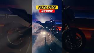 Bajaj Pulsar NS400 New Teaser Revealed  BikeWale shorts pulsarns400 [upl. by Akinhoj172]