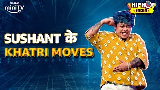 Sushant Khatris Fiery Dance Moves🔥 Hip Hop India  Remo Dsouza Badshah Raftaar  Amazon miniTV [upl. by Downey]