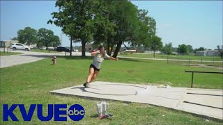 Giddings High School senior chasing 5th and 6th 4A titles  KVUE [upl. by Ayekel621]