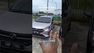 Stock Perodua Sabah Bezza vs Myvi Perodua PeroduaSabah [upl. by Persse]