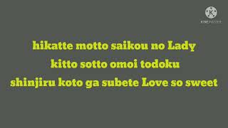 love so sweet by arashi KARAOKE [upl. by Stelu731]