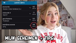 MAKKELIJK HOGE CIJFERS HALEN mijn geheimen  tips [upl. by Yeruoc]