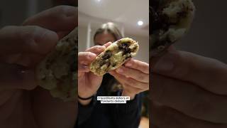 La vraie recette des cookies américains croustifondants 🤤 recettefacile recetterapide cookies [upl. by Brier7]