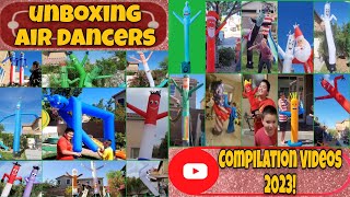 All Our Air Dancers Unboxing Compilation Videos Of 2023 [upl. by Susi]