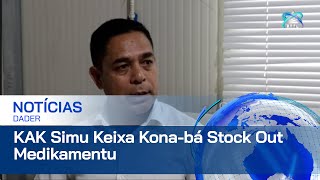 KAK Investiga Hela Irregularidade Stock Out Ai moruk Iha Fasilidade Saúde Sira [upl. by Naoma]