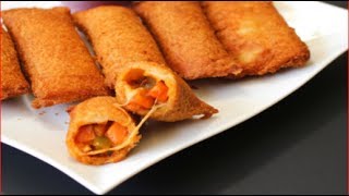 Bread Pizza Roll Recipe  Quick and Easy RecipeIftar Special Recipe [upl. by Akinohs]