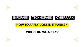 How to apply jobs in infopark cyberpark technopark  infopark jobs  cyberpark jobs technopark jobs [upl. by Ax]