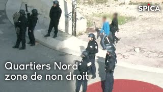 Quartiers Nord Marseille  zone de non droit pour la police [upl. by Elyac249]