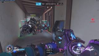 MeiSym teleport on Eichenwalde  Overwatch [upl. by Randee]