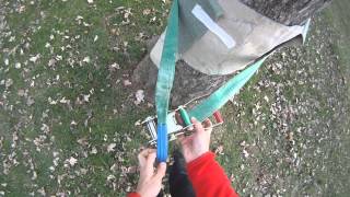 Tutoriel pour installer une slackline dinitiation [upl. by Akcirred]