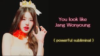 You look like Wonyoung  Forced subliminal [upl. by Kurzawa565]