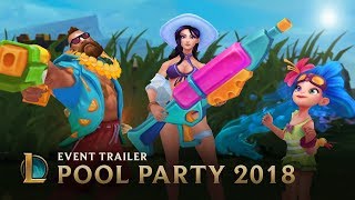 Bersantailah sejenak  Pool Party 2018 Event Trailer  League of Legends [upl. by Celinda737]