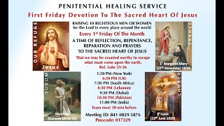 First Friday Sacred Heart Devotion with Spiro Penitential Healing Service PHS [upl. by Mara]