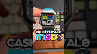 Casio Royale Mods AE1200  Colored Display amp New Strap [upl. by Edieh]