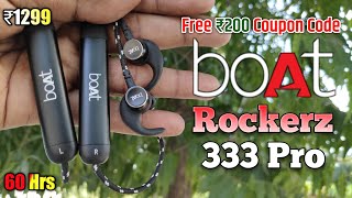 Boat Rockerz 333 Pro Unboxing  Boat Neckband 333 Pro  Boat 333 Pro Detailed Unboxing [upl. by Messere]