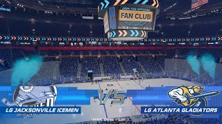 LGECHL Jacksonville Icemen vs Atlanta Gladiators Week 1 [upl. by Joyce]