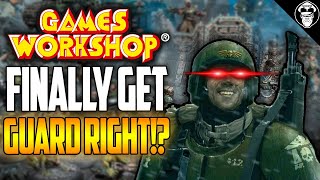 Does Games Workshop Finally GET the Guard  Astra Miliatrum  Warhammer 40000 [upl. by Ainoz997]