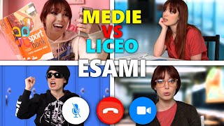 MEDIE VS LICEO ESAMI [upl. by Junno238]