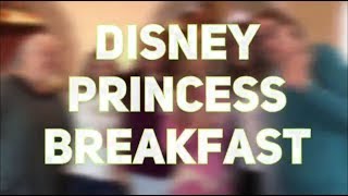 Disney World Princess Breakfast  Akershus Banquet Hall EPCOT [upl. by Hairom]