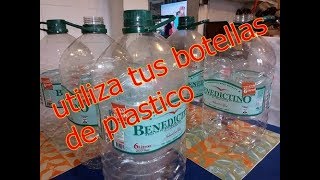 HAZ UN ZAPATERO CON BOTELLAS DE PLÁSTICOS ¡¡SUPER FACIL [upl. by Ias476]